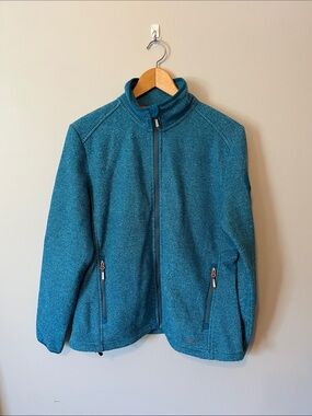 Orvis fleece zip up ladies medium